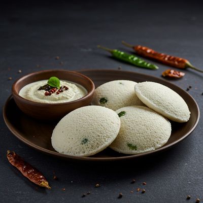 Idli + Chutney