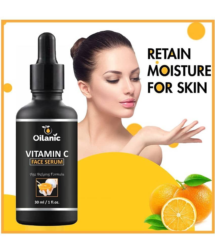 Oilanic Vitamin C Face Serum-For Lightening & Brightening Face Serum 90 mL Pack of 3 view 2