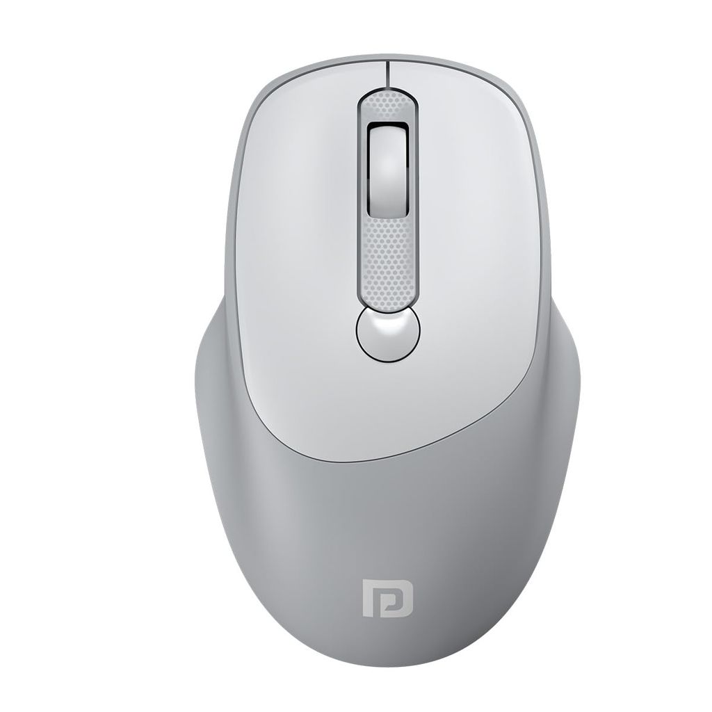 Portronics Toad 35 Wireless Mouse with 2.4 GHz Wireless, Adjustable Sensitivity, USB Receiver, Ergonomic Design, for Laptops, Desktops PC, Mac (White) view 2