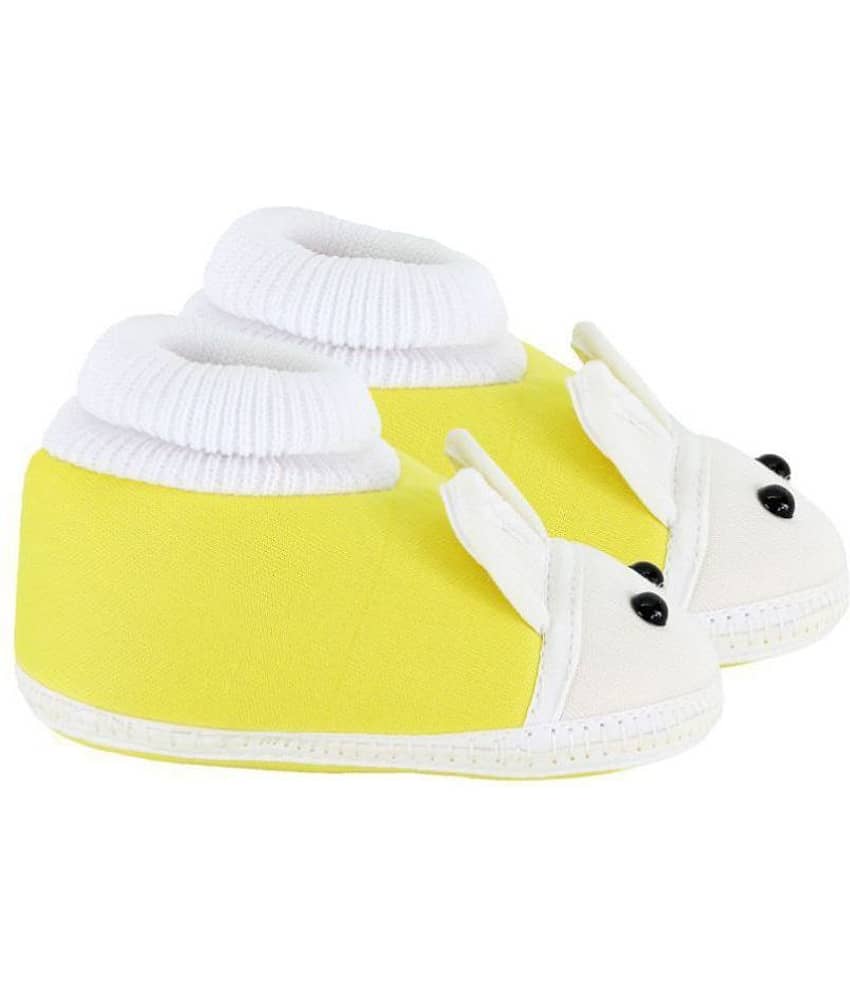 Neska Moda Baby Unisex Rabbit Mint Booties/Shoes For 0 To 12 Months Infants-BT16 view 2