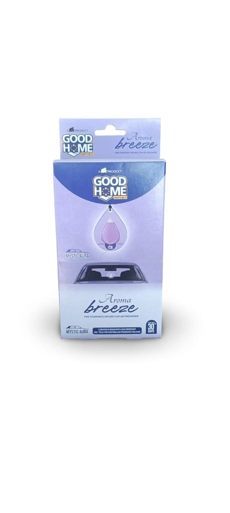 Good Home Aroma Breeze Fine Fragrance Infused Car Air Freshener , Set of 6