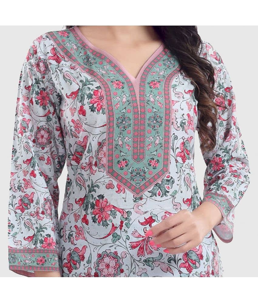 Crepe Short Kurti For Women (Pack of 1) view 2