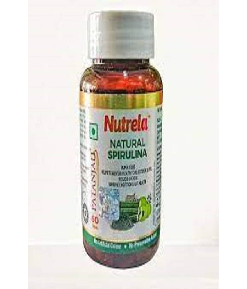 Patanjali NUTRELA NATURAL SPIRULINA 60 TABS ( PACK OF 2)