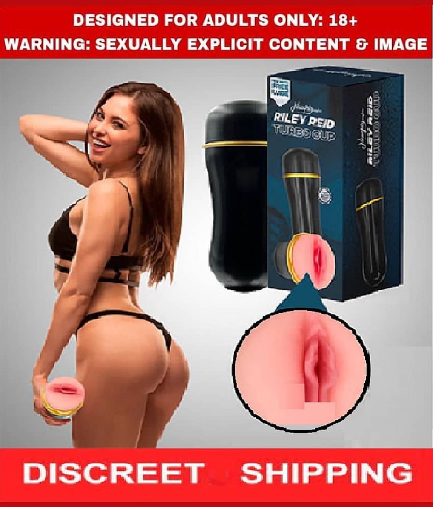 Riley Reid Turbo Cup SUPER PREMIUM SILICONE VAGINA - MALE MASTURBATOR SEX TOY BY KAAMYOG