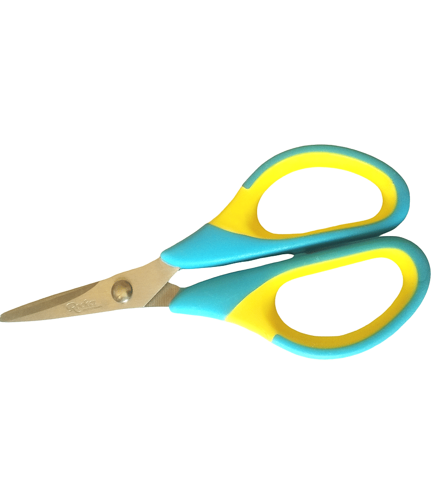 School Stainless Steel Student Children Cutting Safety Small Kids Mini Scissors 4.5 cm view 2