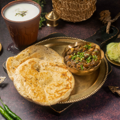 Chole (lambe) kulche