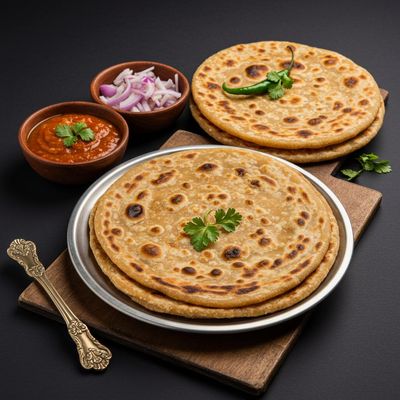 Rajasthani Tawa Paratha (3pcs)