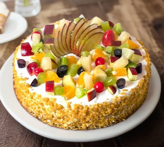 Eggless Fruit Cake