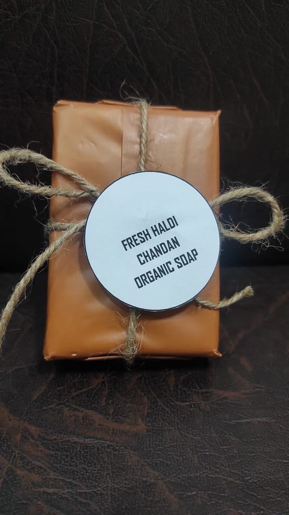 Fresh Haldi Chandan Organic Soap view 2