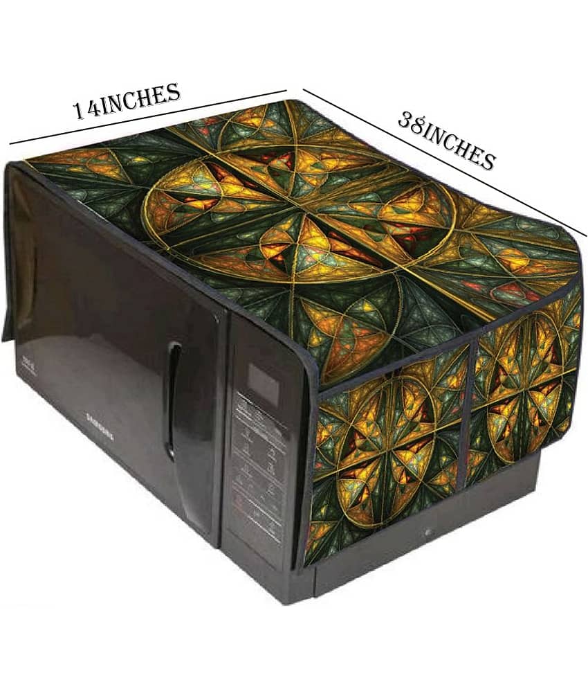 Aazeem Single Polyester Multi Microwave Oven Cover - 20-22L view 2