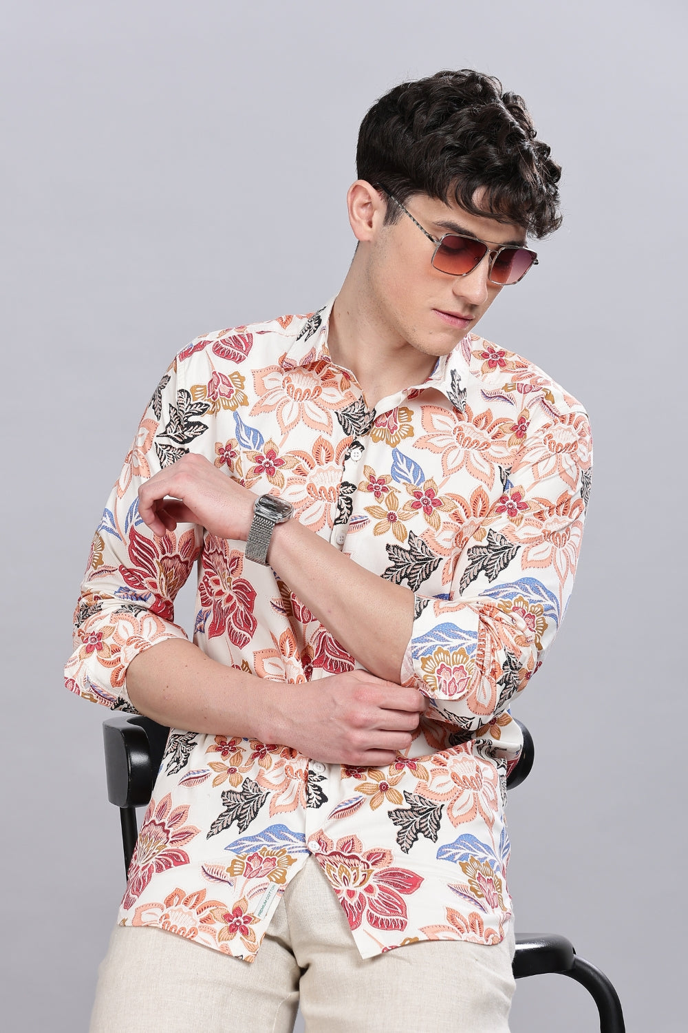 Oki Floral Printed Shirt view 2