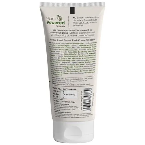 Mother Sparsh Baby Plant Powered Diaper Rash Cream 50 Gms view 2