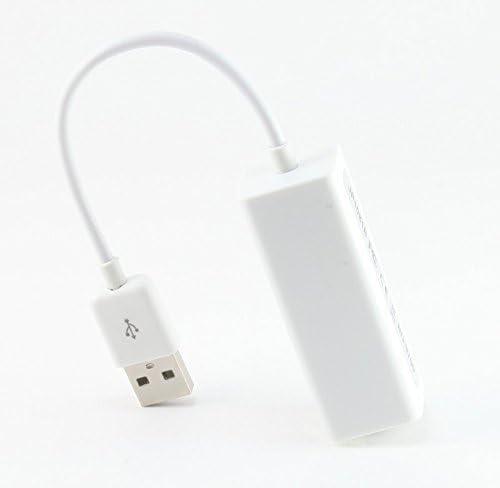 USB 2.0 to RJ45 LAN Network Adapter, 10/100 Mbps Fast Ethernet, Compatible with Windows 7-11, Mac OS, Surface, and Linux Devices view 2