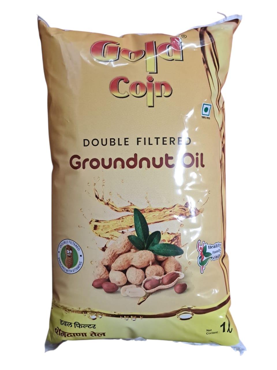 GOLD COIN GROUNDNUT OIL 1L view 2