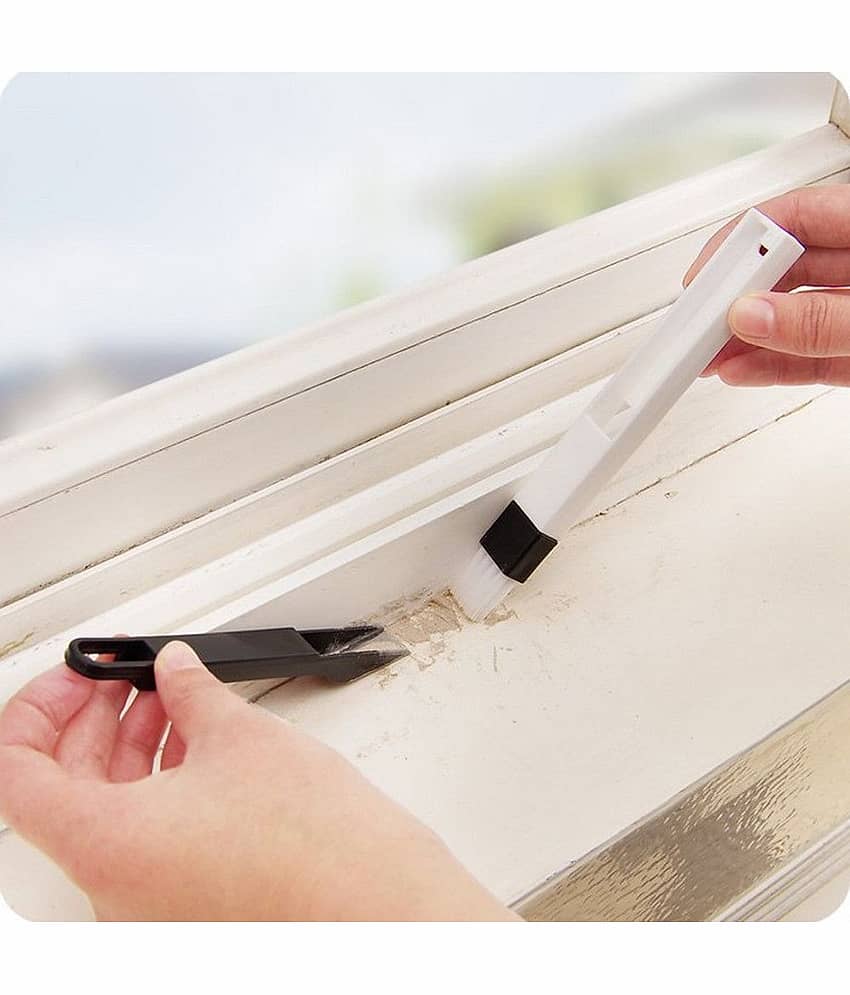 Multifunctional Window Slot, Computer Cleaning, Kitchen Cleaning Brush view 2
