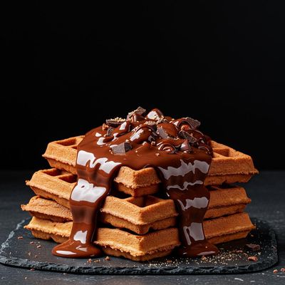 Chocolate Excess Waffle