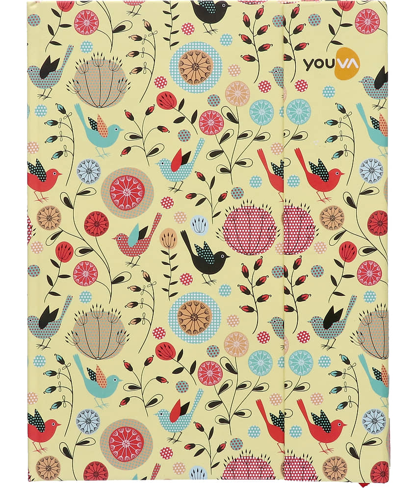 NAVNEET | My Notes Case Bound Note Book Magnetic Cover | 18 cm x 24 cm | Single Line | 192 Pages | Pack of 2 view 2