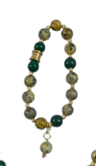 Royal Emerald Necklace Set view 2
