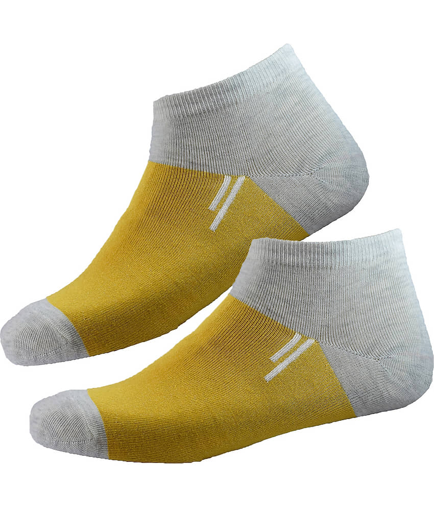 hicode Blended Men's Colorblock Multicolor Ankle Length Socks ( Pack of 6 ) view 2
