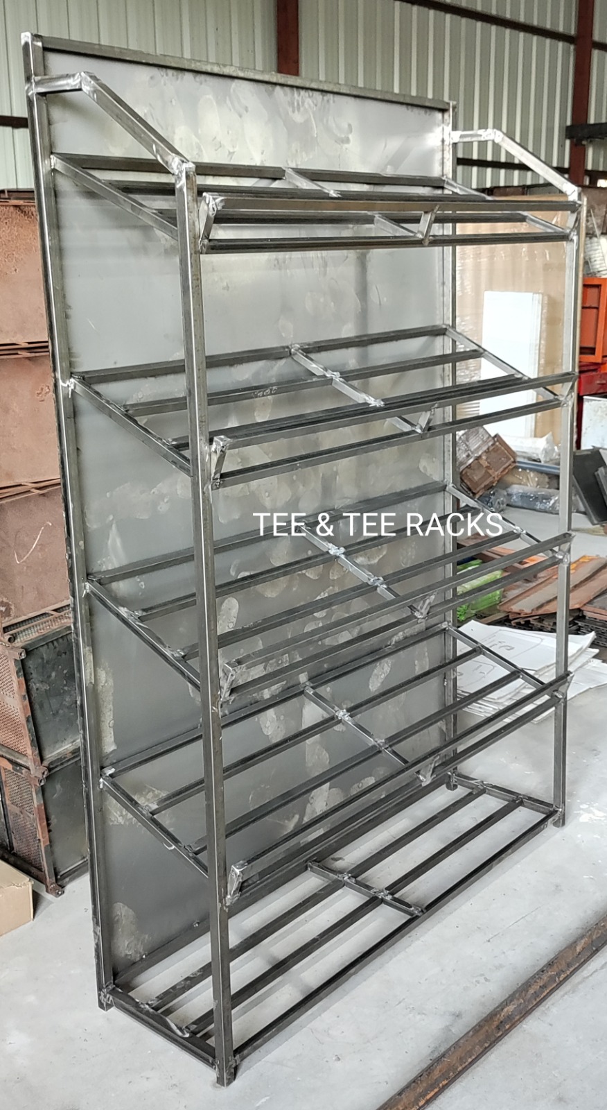 Vegetable Rack Fixed Frames with Full Backsheet view 2