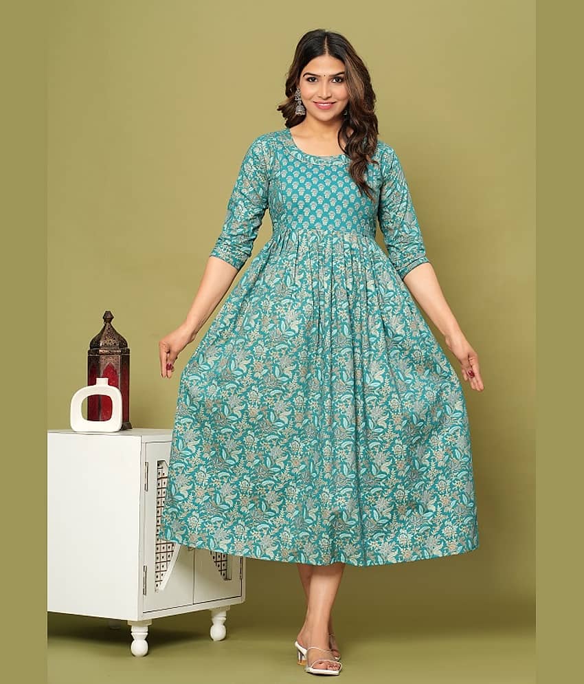 Nevisha Style Multi Color Cotton Maternity Kurta Single