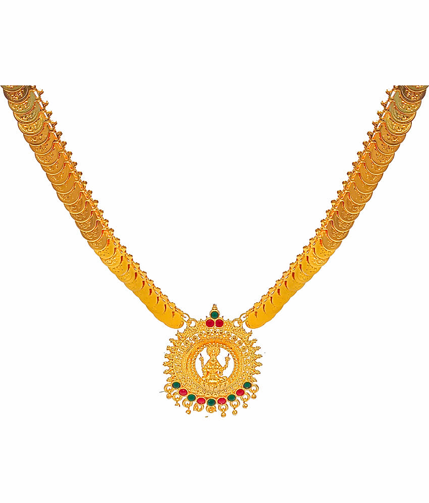 SHANKH-KRIVA - Golden Mangalsutra ( Pack of 1 ) view 2