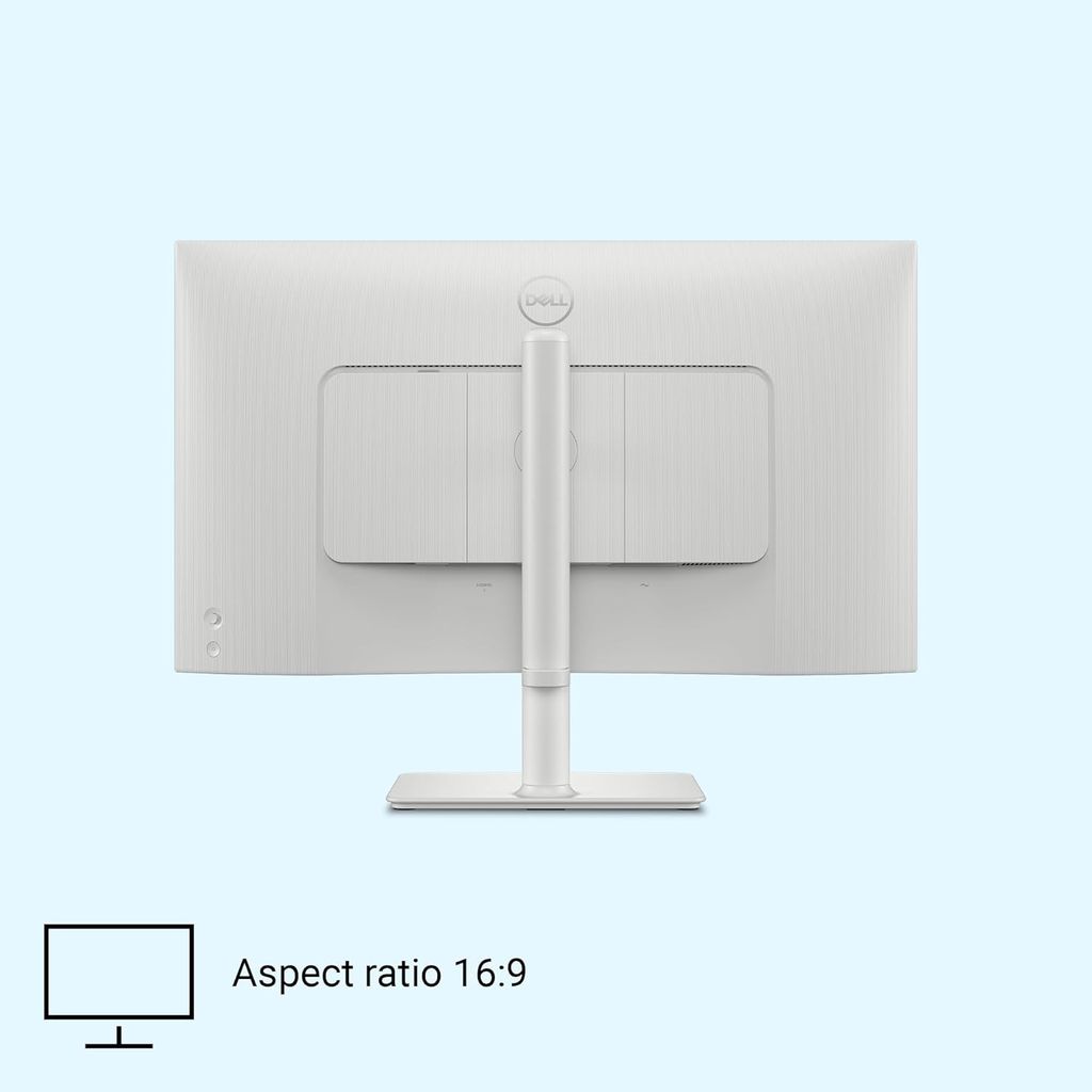 Dell S2725HS Silver 68.58cm/27" FHD Monitor 100Hz, Dual Speaker, 4ms(Extreme), 1500:1 Contrast Ratio, 99% sRGB, Ficker-Free, Brightness:300 cd/m2, Ports: 2X HDMI, Tilt Swivel Pivot Height Adjustable view 2