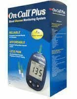Oncall Plus Glucometer with 10 strips view 2