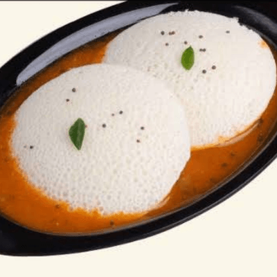 Idli Chutney Sambhar (2 Pc)