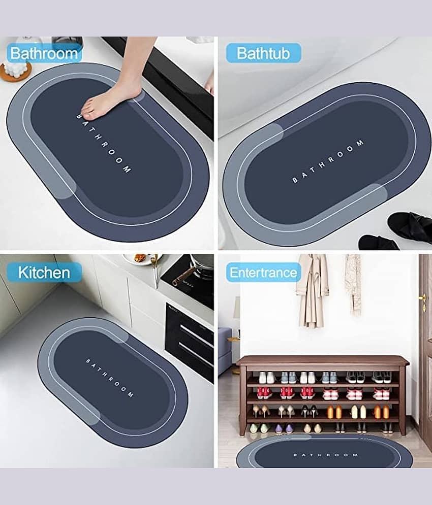 Alphonso Anti-skid Rubber Bath Mat 40x60 cm ( Pack of 1 ) - Assorted view 2