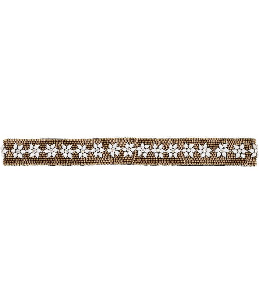 Anekaant Gold Party Hair Band view 2