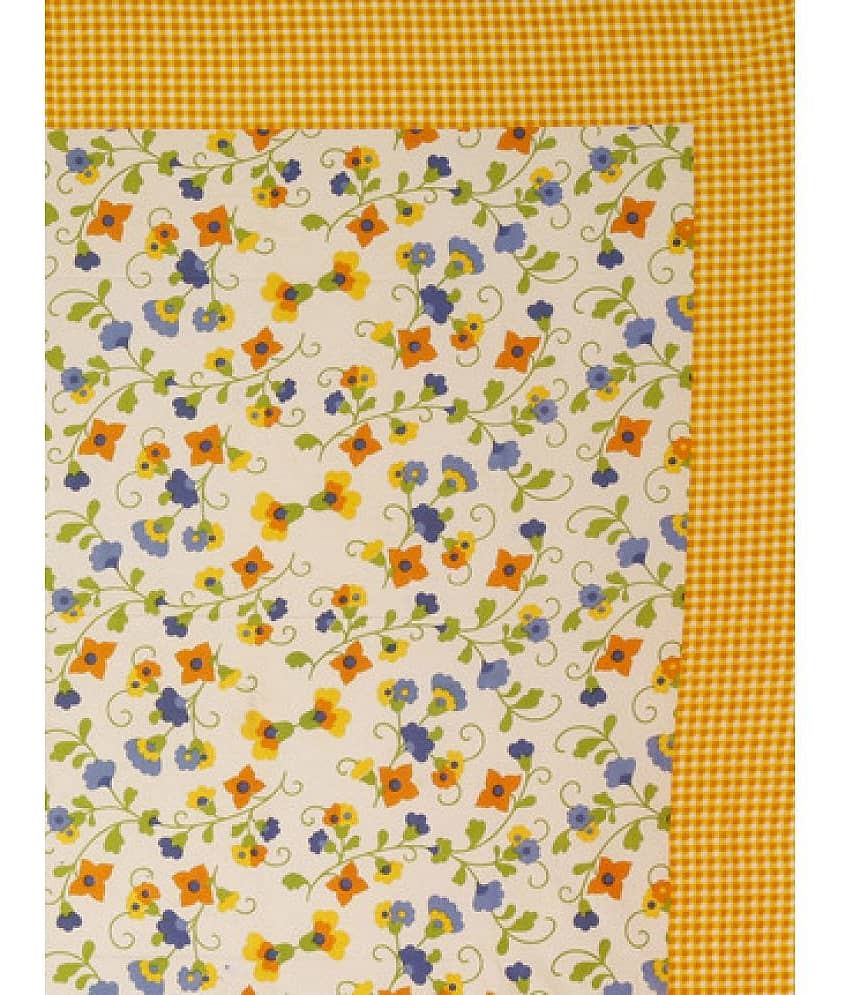 Uniqchoice Cotton King Bedsheet ( Multicolor ) view 2