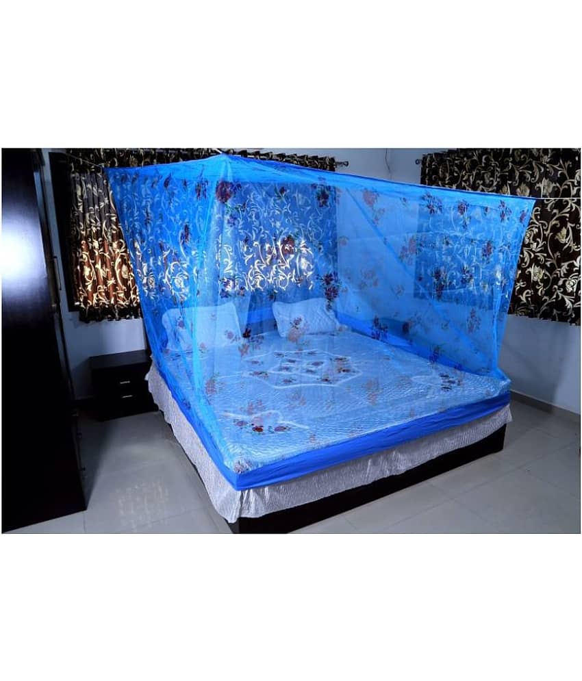 Riddhi Mosquito Net, Machardani Double Green Floral Mosquito Net, Machardani view 2
