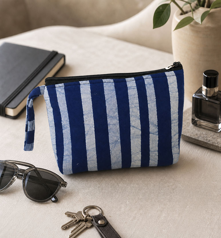 Handcrafted Batik Cotton Pouch