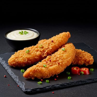 Chicken Breast Strips (4 Pcs)