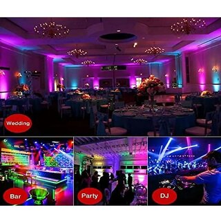 DAYBETTER DJ LED Par Flood Light with 24 key Remote Multi Color Light - Pack of 1 view 2