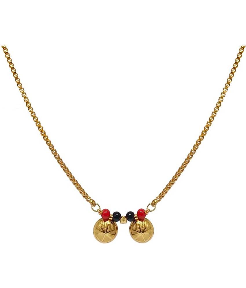 SHANKH-KRIVA Golden Mangalsutra ( Pack of 1 ) view 2