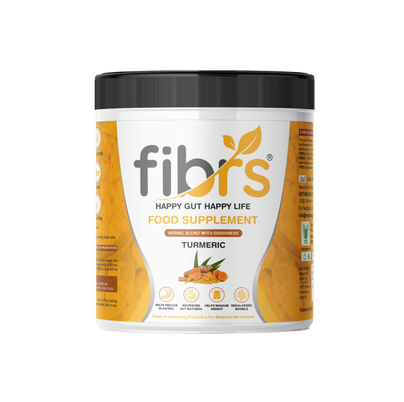 Fiber Supplement for Humans - Turmeric