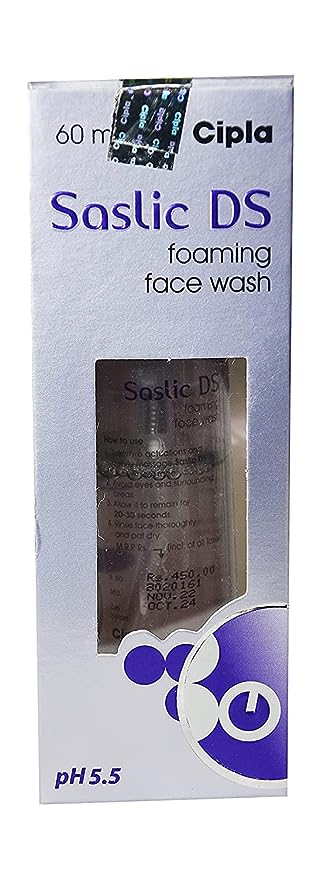 Saslic DS Face Wash 60 Gms view 2