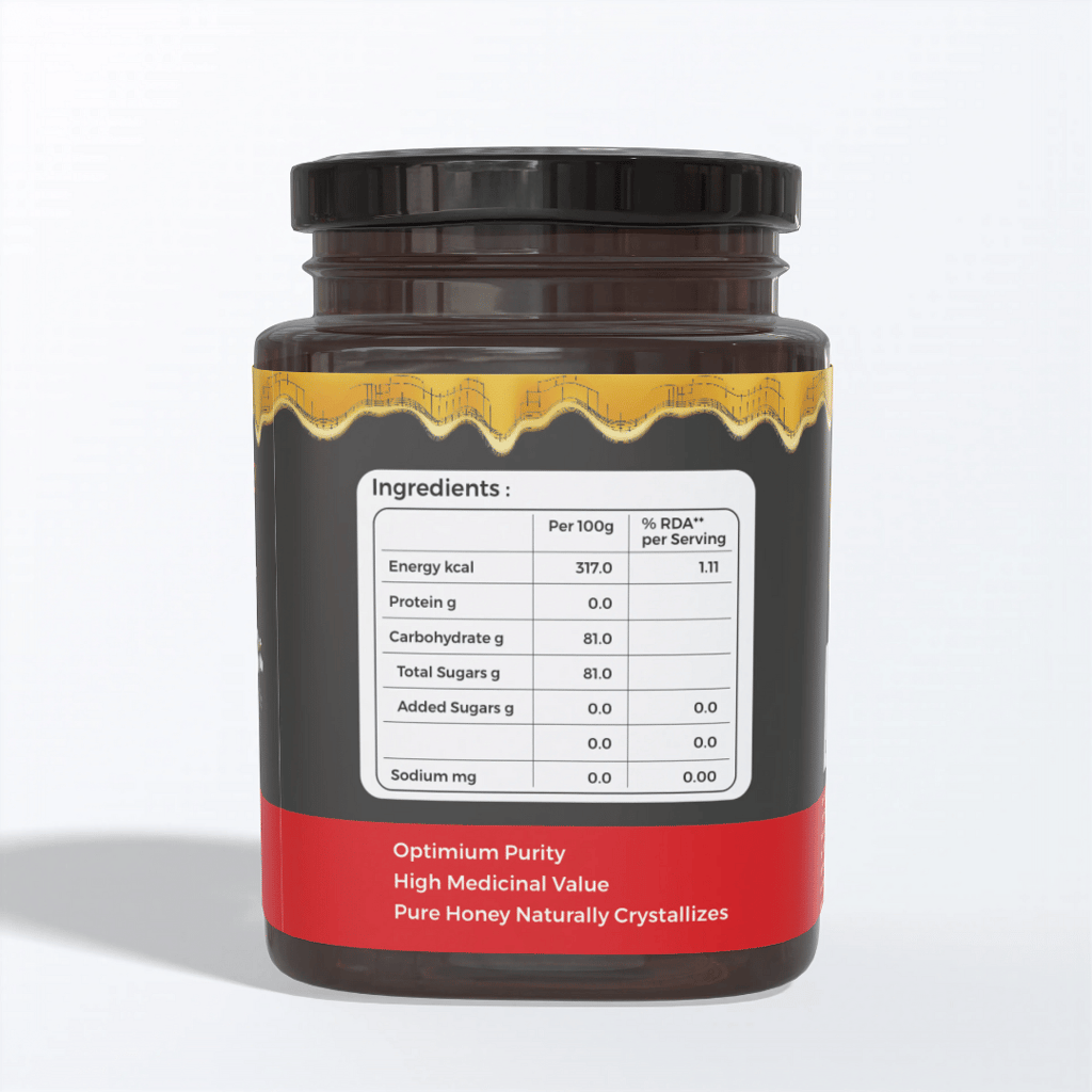 Nexra Karanj Honey 500g | Pure & Natural Sweetener | Rich in Flavor & Nutrients | Supports Skin Health & Immunity view 2
