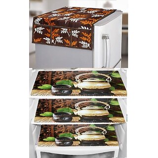 REVEXO Refrigerator Cover (Width: 20 cm, Multicolor) view 2