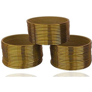 Omsar Jewelry Metal Bangle Set (Pack of 10) view 2