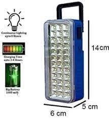 DAYBETTER� Solar High-Bright 36 LED Light with Android Charging Support Rechargeable LED Emergency Light (36 LED+ Solar) - 7.80 Watts, Multicolor, Rectangular | VD-D-21 view 2
