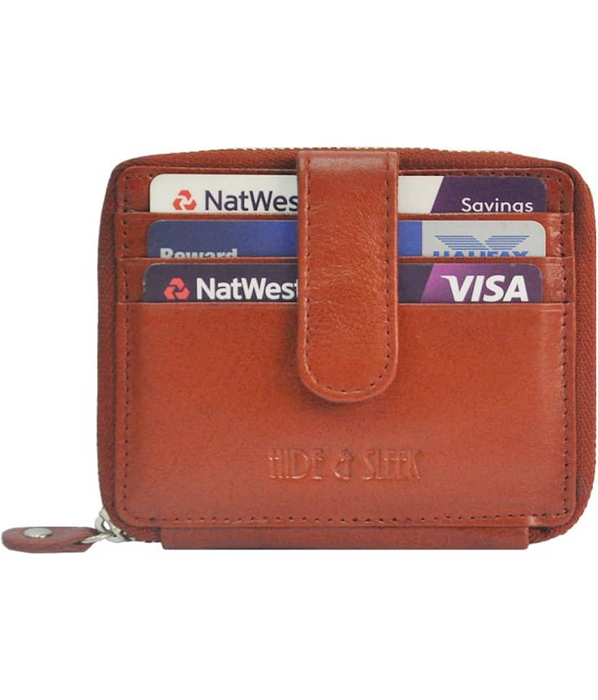 Men's Leather Business Card Holder Wallet view 2