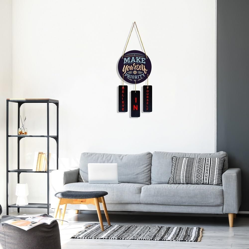 Charmor Make your self..Wall Hanging Decorative Items for Home | Gifts | Living Room | Modern Decor Items (WH4616) view 2