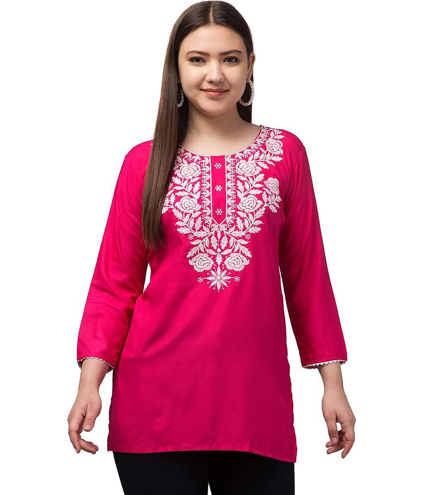 Rayon Short Kurti For Women (Pack of 2) view 2