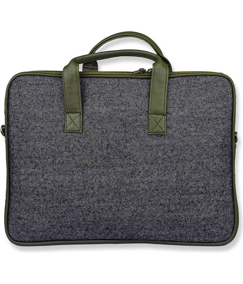 Da Tasche - Olive Fabric Folio view 2