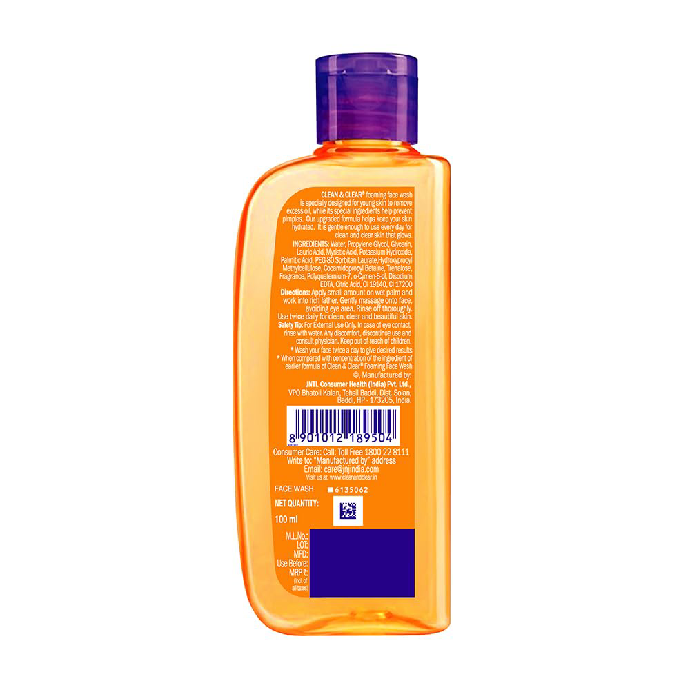 Clean & Clear Face Wash 100 Ml view 2