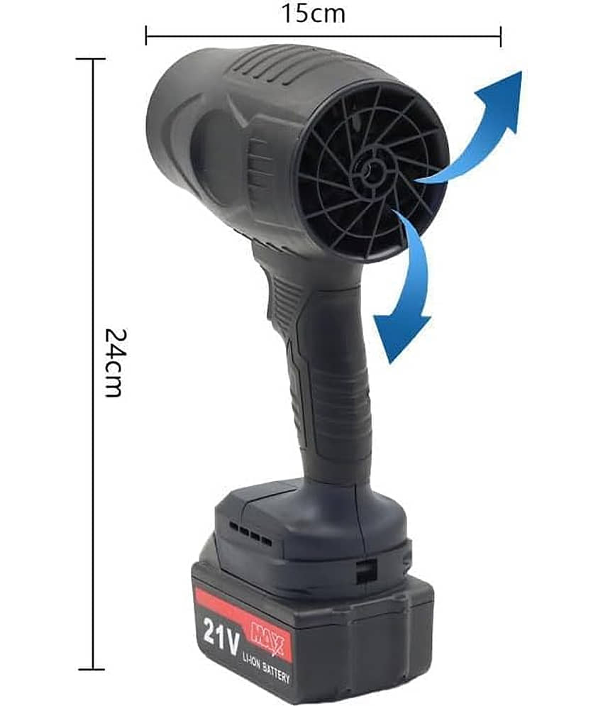 Handheld Electric Portable Air Blower,Turbo Jet Blower Cordless 24V view 2