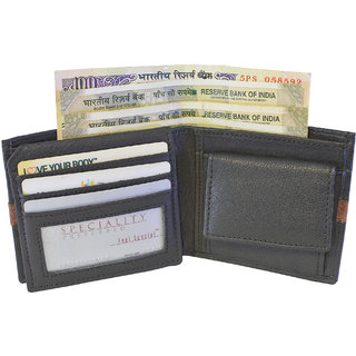 My Pac Db Vogue Rfid Protected Genuine Leather Wallet Black -Tan C11599-121S view 2